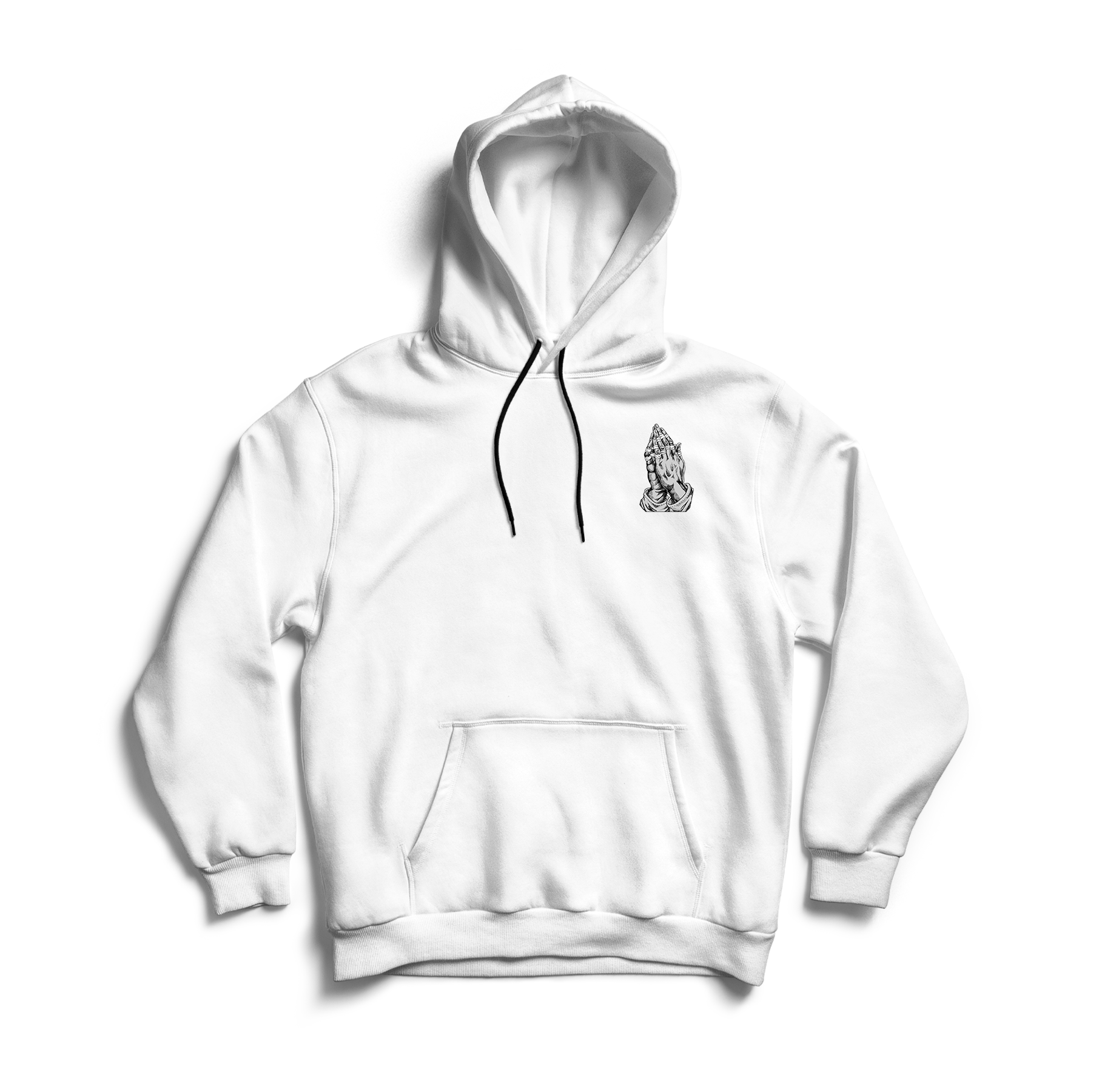 Saudade Definition In White Unisex Lightweight Terry Hoodie