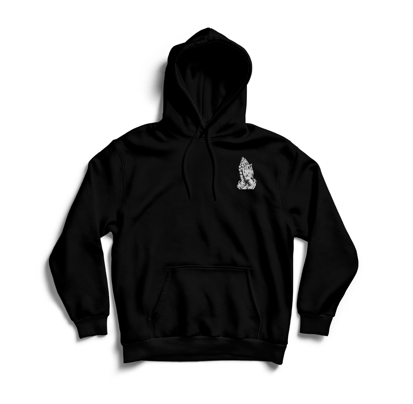 Taped Hands Hoodie - Black